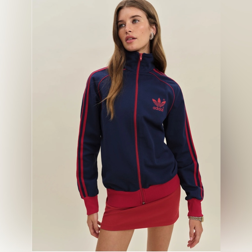 Vintage 70s Adidas track jacket from Reformation